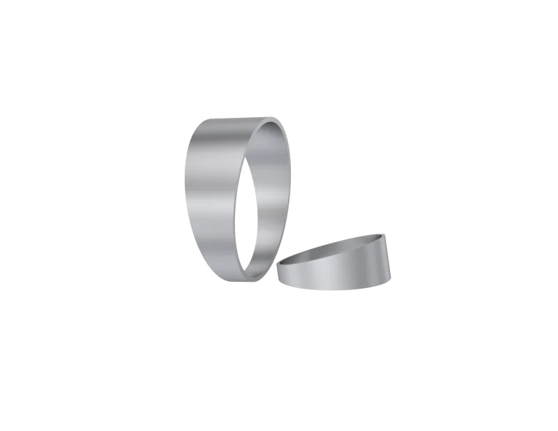 MBRP T304 Stainless Steel 2.25in Dia 180 Deg Universal Pie Cut Kit - Back View