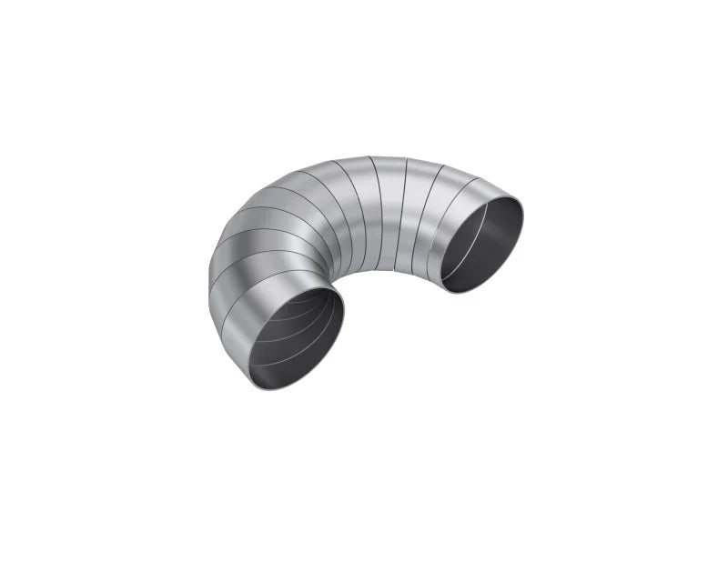 MBRP T304 Stainless Steel 3.5in Dia 180 Deg Universal Pie Cut Kit - Main Product View