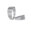 Load image into Gallery viewer, MBRP T304 Stainless Steel 3.5in Dia 180 Deg Universal Pie Cut Kit - Side View