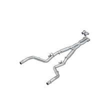 Load image into Gallery viewer, MBRP T304SS 3in Cat-Back Dual Split - Street Version fits 2015-2023 Dodge Challenger 5.7L HEMI