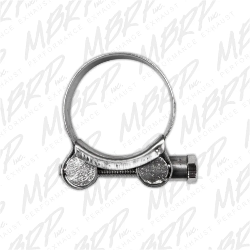 MBRP Universal 1.5in Barrel Band Clamp - Stainless (NO DROPSHIP) - Main Product View