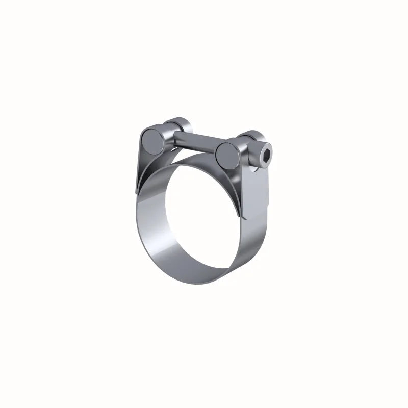 MBRP Universal 1.75in Barrel Band Clamp - Stainless (NO DROPSHIP) - Main Product View