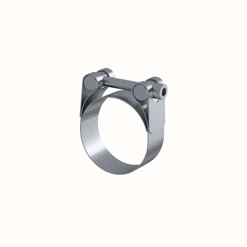 MBRP Universal 1.875in Barrel Band Clamp - Stainless (NO DROPSHIP) - Main Product View