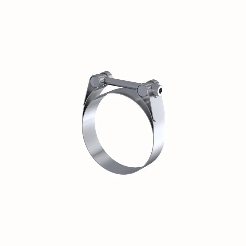 MBRP Universal 2.75in Barrel Band Clamp - Stainless (NO DROPSHIP) - Main Product View