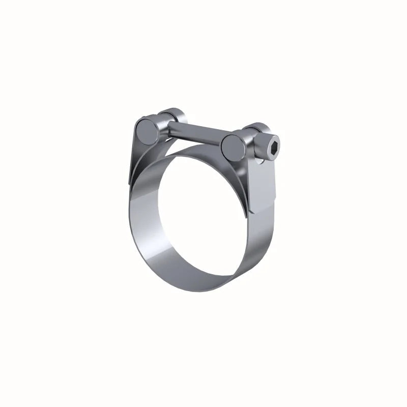 MBRP Universal 2in Barrel Band Clamp - Stainless (NO DROPSHIP) - Main Product View
