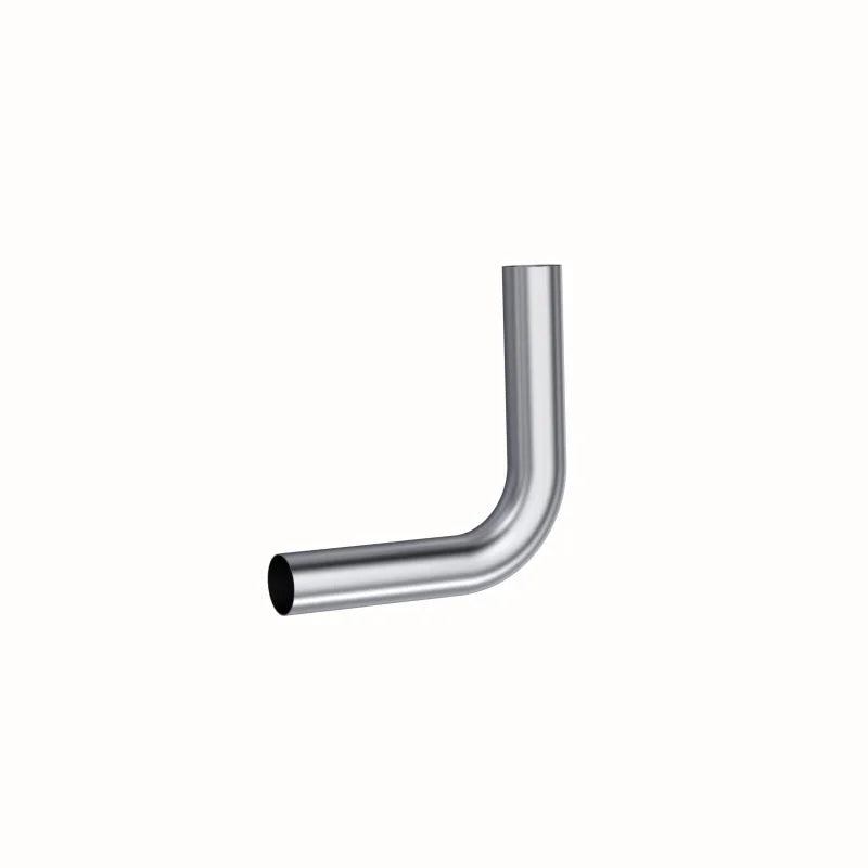 MBRP Universal 3.5in - 90 Deg Bend 12in Legs Aluminized Steel (NO DROPSHIP) - Main Product View