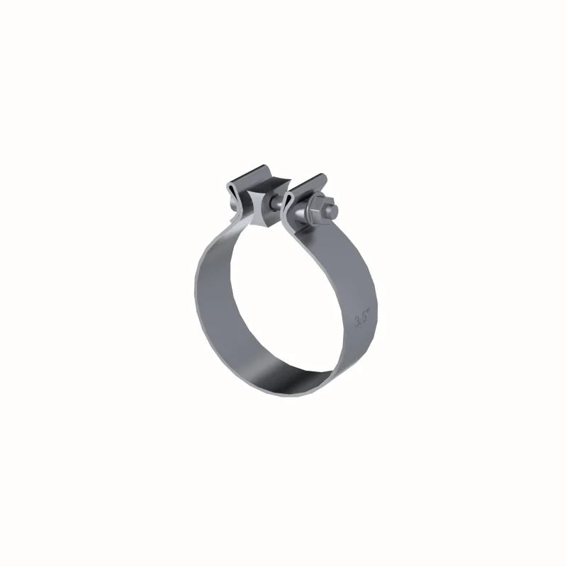 MBRP Universal 3.5in Band Clamp - Aluminized (NO DROPSHIP) - Main Product View