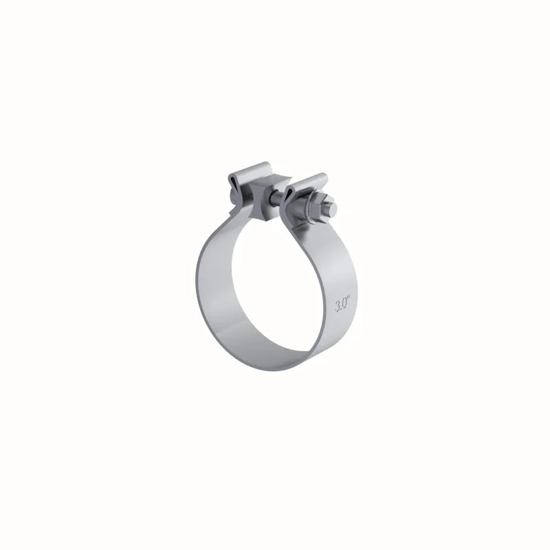 MBRP Universal 3in Band Clamp Stainless (NO DROPSHIP) - Main Product View