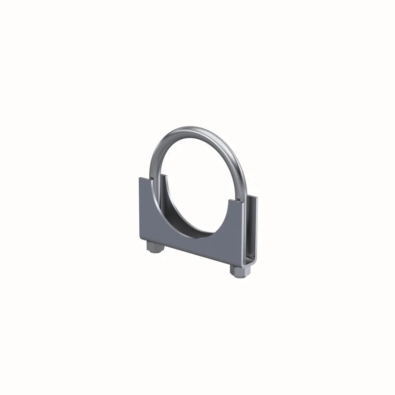 MBRP Universal 3in Exhaust Saddle Clamp Mild Steel (NO DROPSHIP) - Main Product View