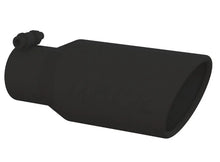 Load image into Gallery viewer, MBRP Universal Angled Rolled End Tip 4in OD / 2-3/4in Inlet / 10in Length - Black - Main Product View