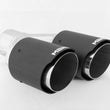Load image into Gallery viewer, MBRP Universal Carbon Fiber Dual Tip 3.5in OD/2.5in Inlet - Back View