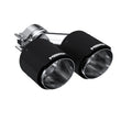 Load image into Gallery viewer, MBRP Universal Carbon Fiber Dual Tip 4in OD/2.5in Inlet - Main Product View