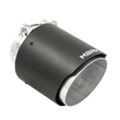 Load image into Gallery viewer, MBRP Universal Carbon Fiber Dual Wall Tip 4.5in OD/3in Inlet/6.13in L - Side View