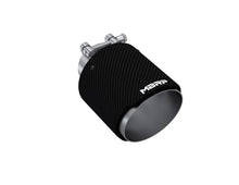 Load image into Gallery viewer, MBRP Universal Carbon Fiber Tip 2.5in ID / 4.5in OD Out / 6.5in Length Angle Cut Dual Wall - Main Product View
