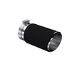 Load image into Gallery viewer, MBRP Universal Carbon Fiber Tip 6in OD/5in Inlet/12in L - Angle Cut Tip - Main Product View