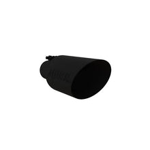 Load image into Gallery viewer, MBRP Universal Dual Wall Angle Rolled End Tip 4-1/2in OD / 2-1/2in Inlet / 11in Length - Black - Main Product View
