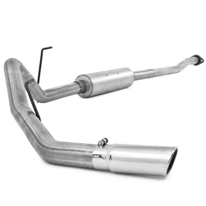 MBRP Universal F150 V6 Ecoboost 3in Aluminized Cat Back Single Side - Main Product View