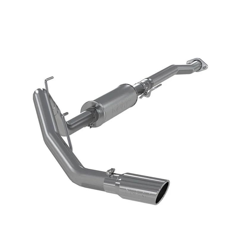 MBRP Universal F150 V6 Ecoboost 3in Aluminized Cat Back Single Side - Side View