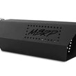 Load image into Gallery viewer, MBRP Universal Hex Tip 4in Inlet 16in Length w/o Logo - Black Coated - Side View
