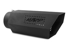 Load image into Gallery viewer, MBRP Universal Hex Tip 5in Inlet 16in length w/o Logo - Black Coated - Main Product View