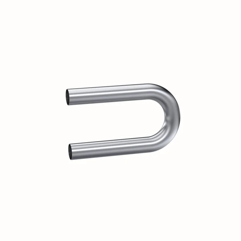 MBRP Universal Mandrel 2.25in - 180 Deg Bend 12in Legs Aluminized Steel (NO DROPSHIP) - Main Product View