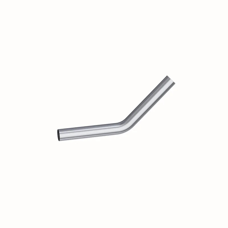 MBRP Universal Mandrel 2.25in - 45 Deg Bend 12in Legs Aluminized Steel (NO DROPSHIP) - Main Product View