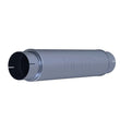 Load image into Gallery viewer, MBRP Universal Muffler 5in Inlet/Outlet 24in Body T409 SS - Side View