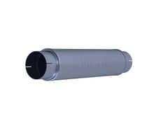 Load image into Gallery viewer, MBRP Universal Muffler 5in Inlet/Outlet 24in Body T409 SS - Side View