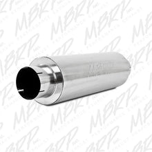 Load image into Gallery viewer, MBRP Universal Quiet Tone Muffler 5in Inlet /Outlet 8in Dia Body 31in Overall - Main Product View