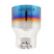 Load image into Gallery viewer, MBRP Universal Stainless Steel Dual Wall Tip 4.5in OD/3in Inlet/6.13in L - Back View