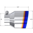 Load image into Gallery viewer, MBRP Universal Stainless Steel Dual Wall Tip 4.5in OD/3in Inlet/6.13in L - Additional View 6
