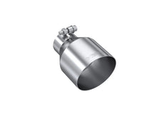 Load image into Gallery viewer, MBRP Universal Stainless Steel Tip 2.5in ID / 4.5in OD Out / 6.5in Length Angle Cut Single Wall - Main Product View