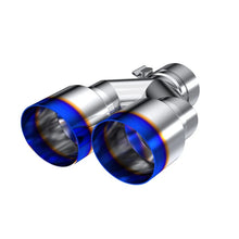 Load image into Gallery viewer, MBRP Universal T304 SS Dual Burnt End Tip 3.5in OD/2.5in Inlet - Main Product View