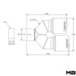 Load image into Gallery viewer, MBRP Universal T304 SS Dual Tip 3.5in OD/2.5in Inlet - Installation View