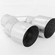Load image into Gallery viewer, MBRP Universal T304 SS Dual Tip 3.5in OD/2.5in Inlet - Installation View