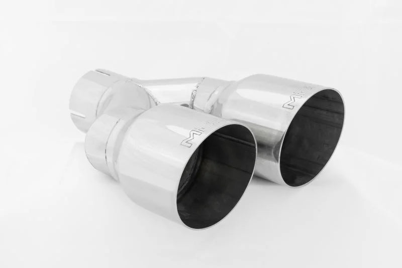 MBRP Universal T304 SS Dual Tip 3.5in OD/2.5in Inlet - Installation View