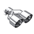Load image into Gallery viewer, MBRP Universal T304 SS Dual Tip 4in OD/2.5in Inlet - Main Product View