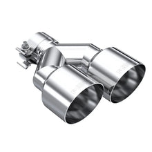 Load image into Gallery viewer, MBRP Universal T304 SS Dual Tip 4in OD/2.5in Inlet - Main Product View