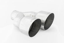 Load image into Gallery viewer, MBRP Universal T304 SS Dual Tip 4in OD/2.5in Inlet - Installation View