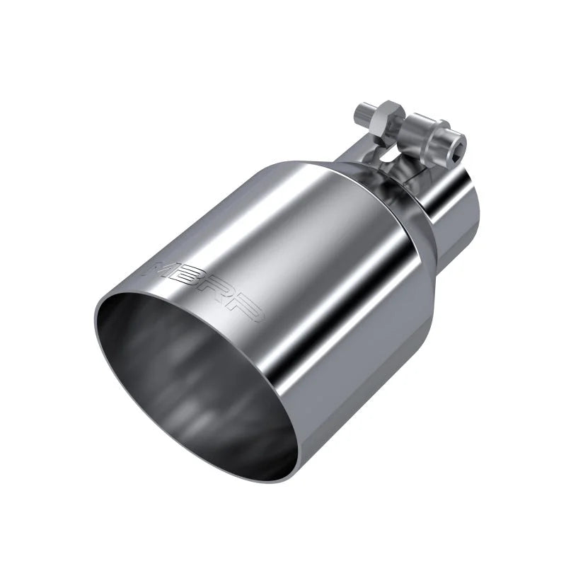 MBRP Universal T304 SS Tip 4in OD/2.5in Inlet/6.5in L - Main Product View