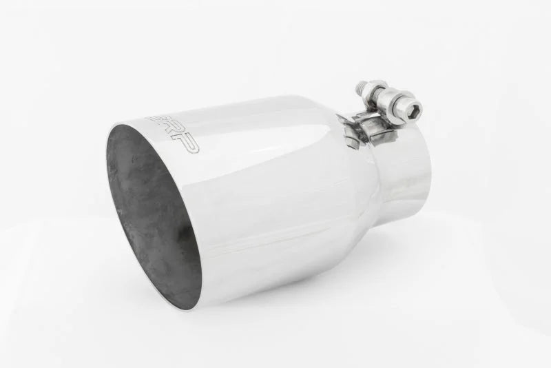 MBRP Universal T304 SS Tip 4in OD/2.5in Inlet/6.5in L - Installation View