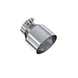 Load image into Gallery viewer, MBRP Universal T304 Stainless Steel Tip, 3in ID / 5in OD Out / 6.5in Length / Angle Cut  Single Wall - Main Product View