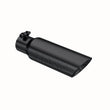 Load image into Gallery viewer, MBRP Universal Tip 3.5 O.D. Dual Wall Angled 2.5 inlet 12 length - Black Finish - Side View