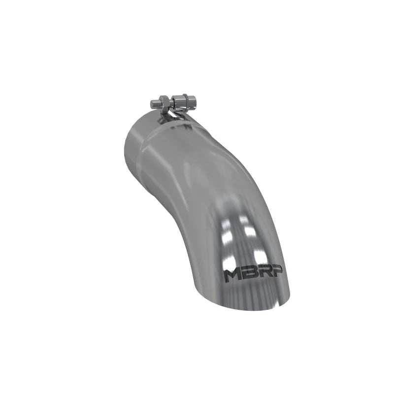 MBRP Universal Tip 3.5in O.D. Turn Down 3.5in inlet 12 length - Main Product View
