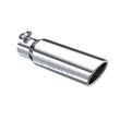Load image into Gallery viewer, MBRP Universal Tip 3in O.D. Angled Rolled End 2 inlet 10 length - Main Product View