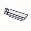 Load image into Gallery viewer, MBRP Universal Tip 3in O.D. Dual Wall Angled 2 inlet 12 length - Main Product View