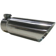 Load image into Gallery viewer, MBRP Universal Tip 3in O.D. Dual Wall Angled End 3 inlet 12 length - Main Product View