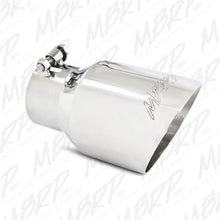 Load image into Gallery viewer, MBRP Universal Tip 4.5in O.D. Dual Wall Angled 3in inlet 8in length T304 - Main Product View