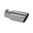Load image into Gallery viewer, MBRP Universal Tip 4in OD 2.75in Inlet 10in Length Angled Rolled End T304 - Side View
