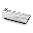 Load image into Gallery viewer, MBRP Universal Tip 4in O.D. Angled Rolled End 3 inlet 10 length - Side View